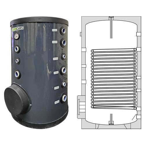 22 - BSHX series - For heat pump with large surface INOX heat exchanger category image